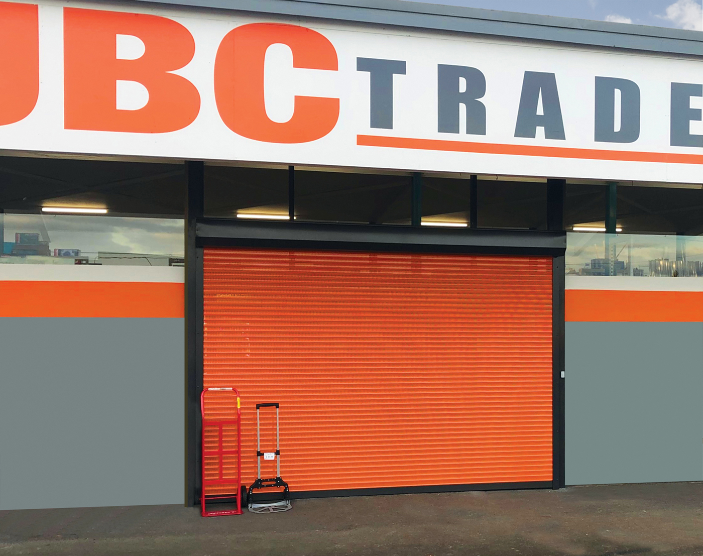 50mm Extruded Vision Roller Shutter